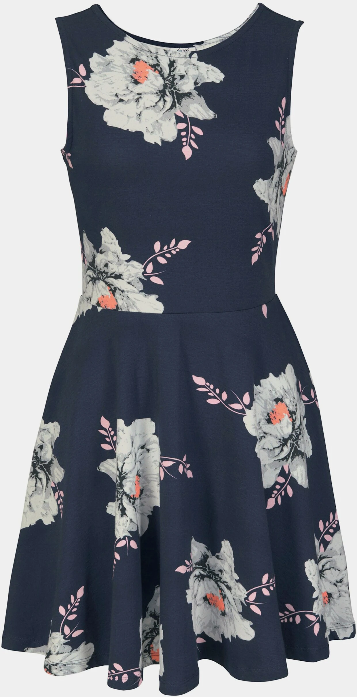 Beachtime Strandkleid In Blau-geblümt – Bild 3