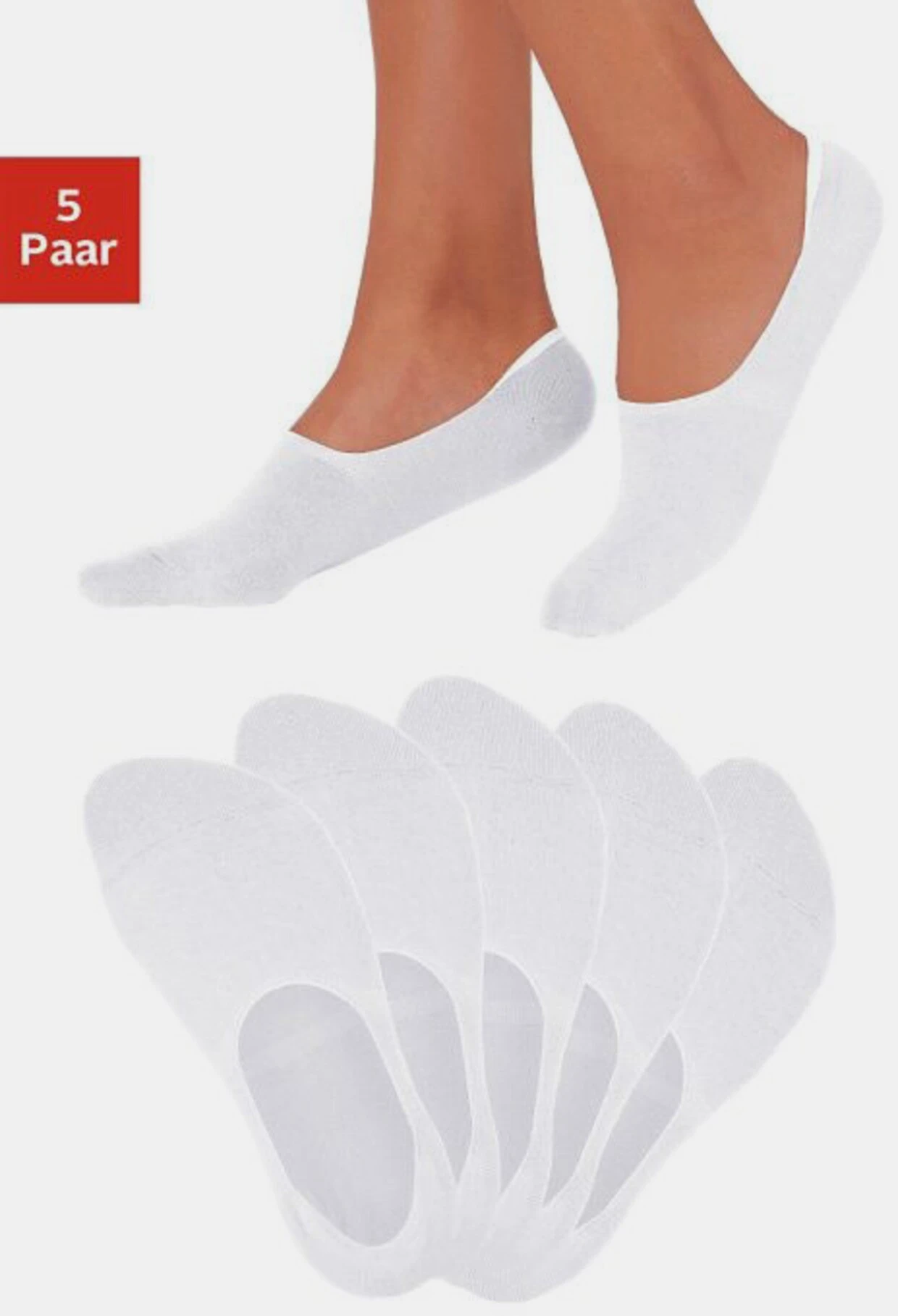 Bench. Füßlinge In Weiß