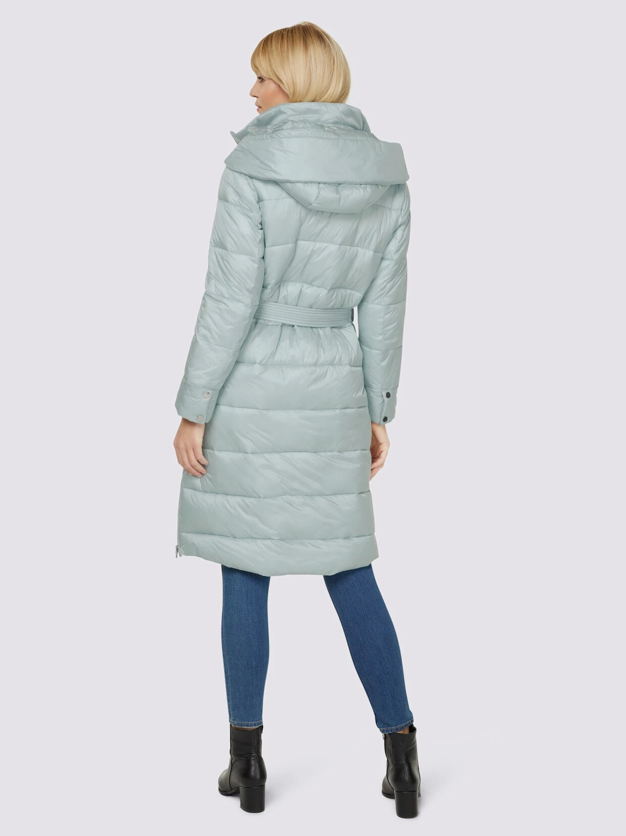 Heine Steppmantel In Kalkmint – Bild 3
