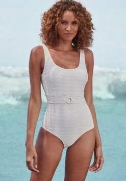 Sunseeker Badeanzug In Weiß