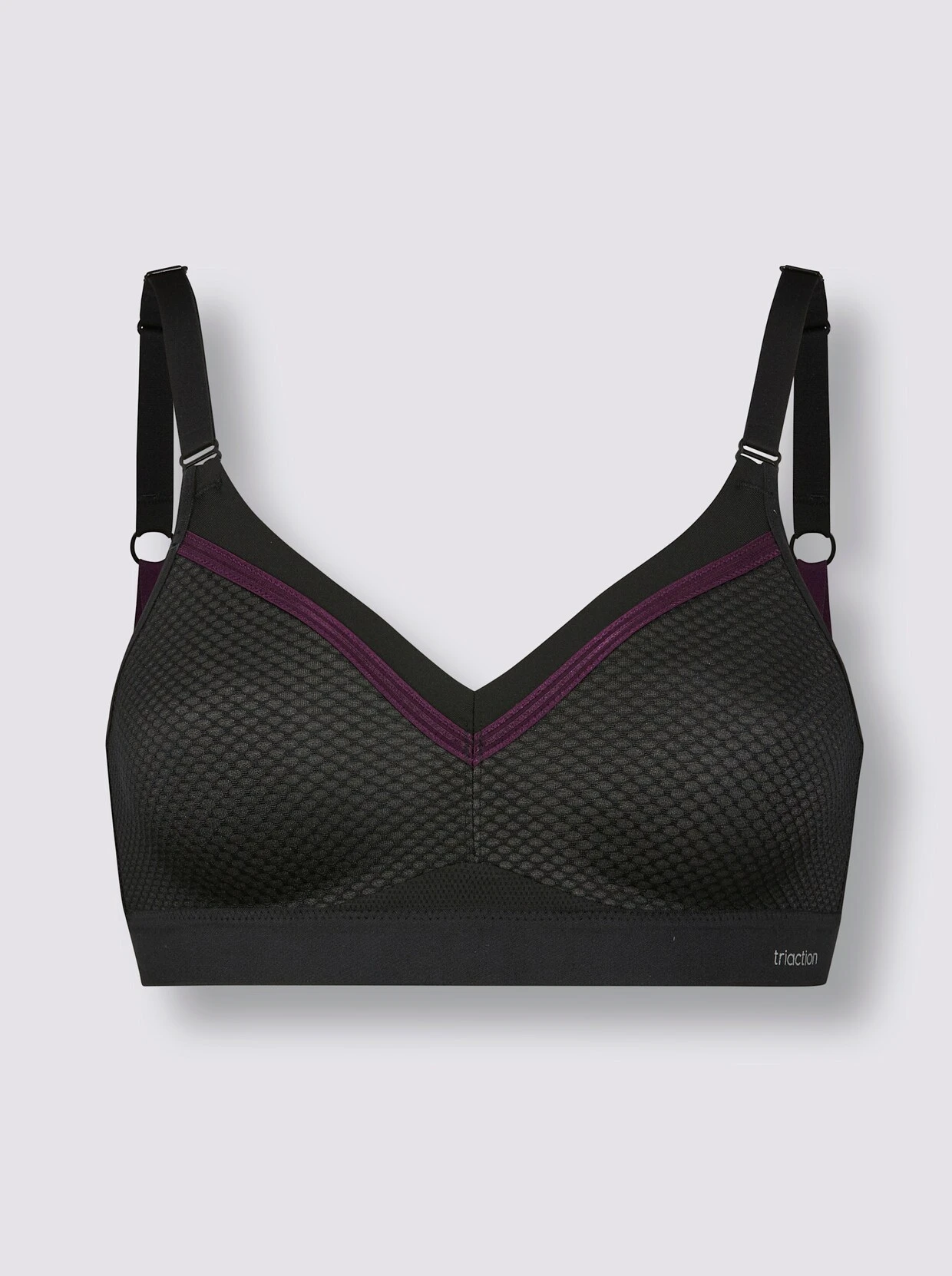 Triumph Sport-BH Ohne Bügel In Schwarz – Bild 5