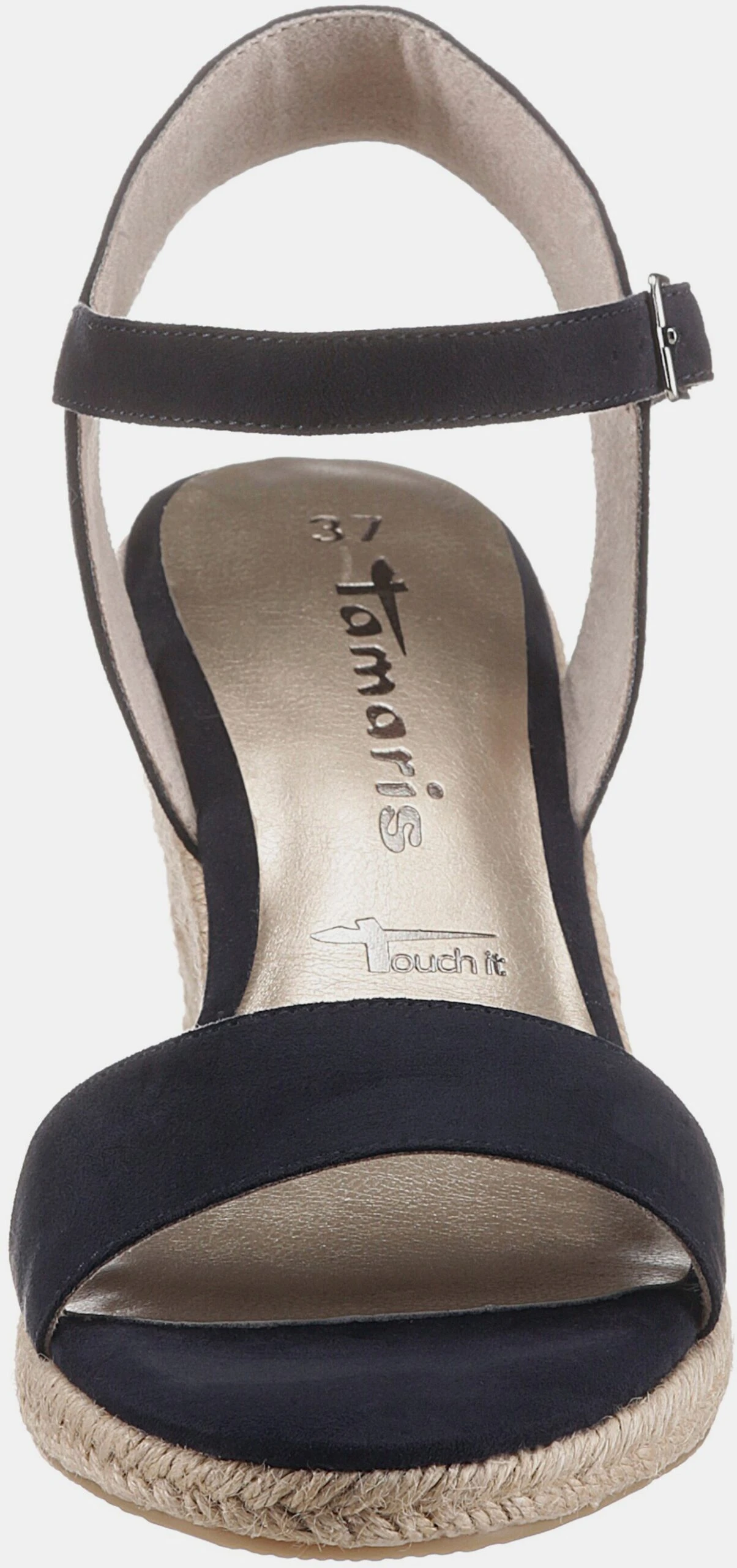 Tamaris Keilsandalette In Dunkelblau – Bild 2