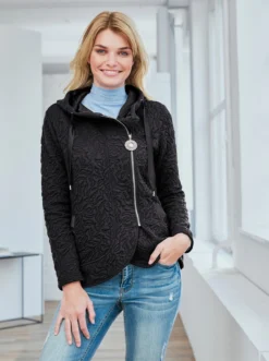 Heine Sweatjacke In Graphit