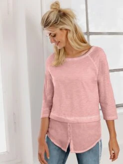 Heine Shirt In Hellrosé