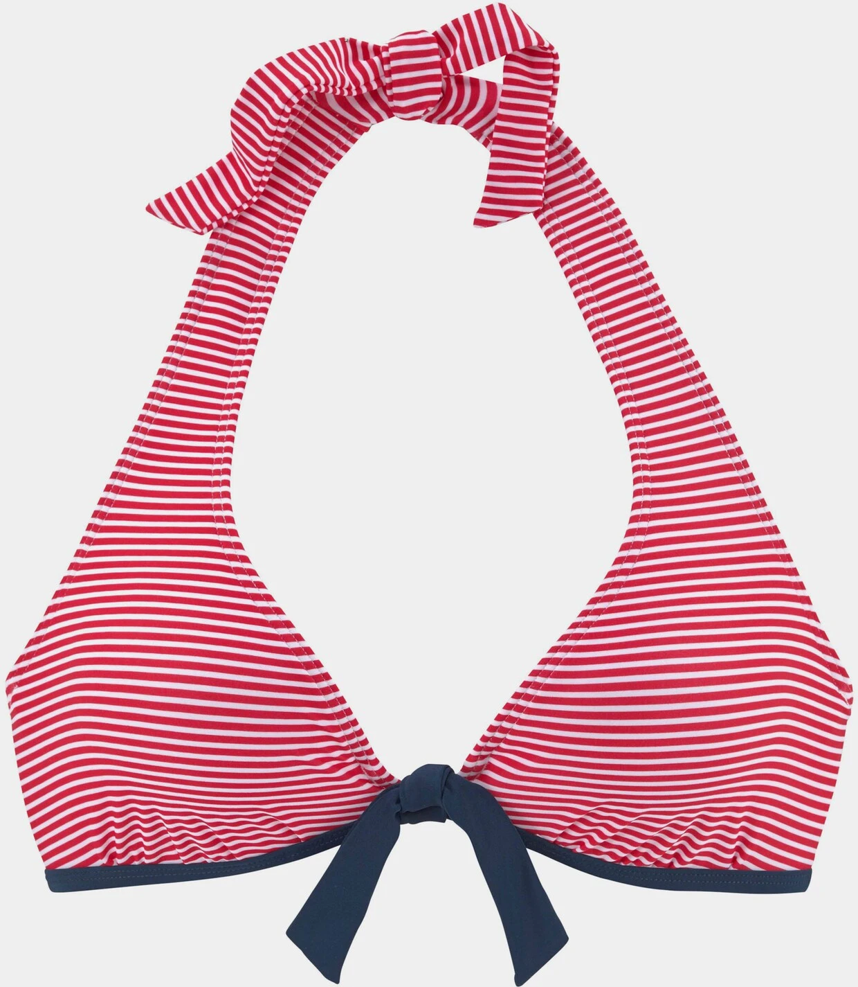 S.Oliver Bügel-Bikini-Top In Rot-weiß-gestreift – Bild 4