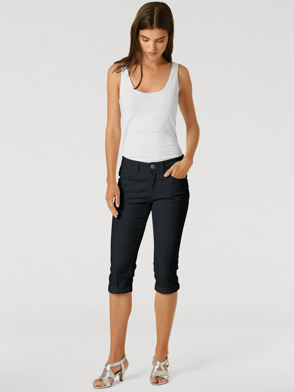 Heine Bauchweg-Hose In Schwarz – Bild 4