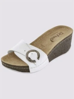 Dr. Feet Pantolette In Weiß