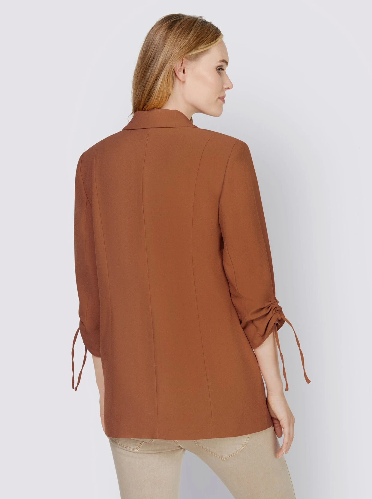 Heine Blazer In Cognac – Bild 3