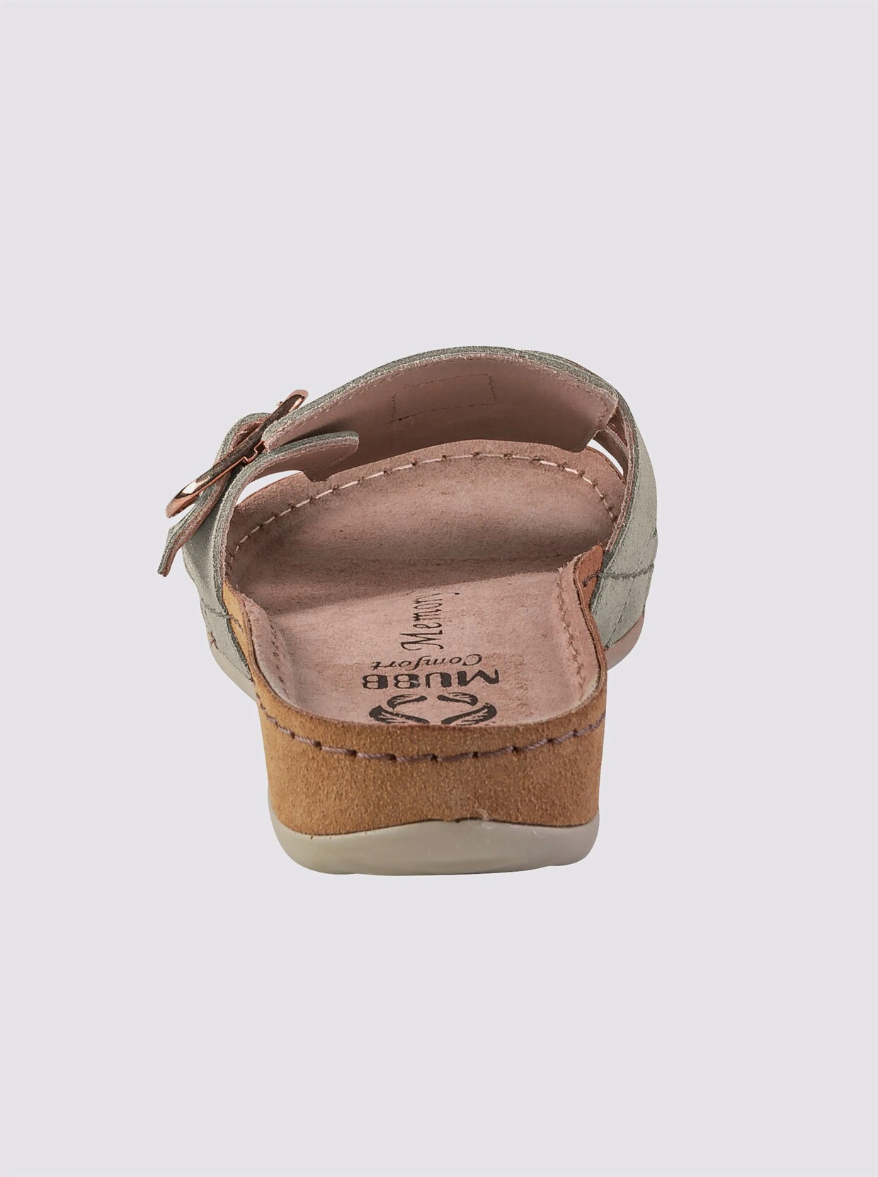 Mubb Pantolette In Grau – Bild 4