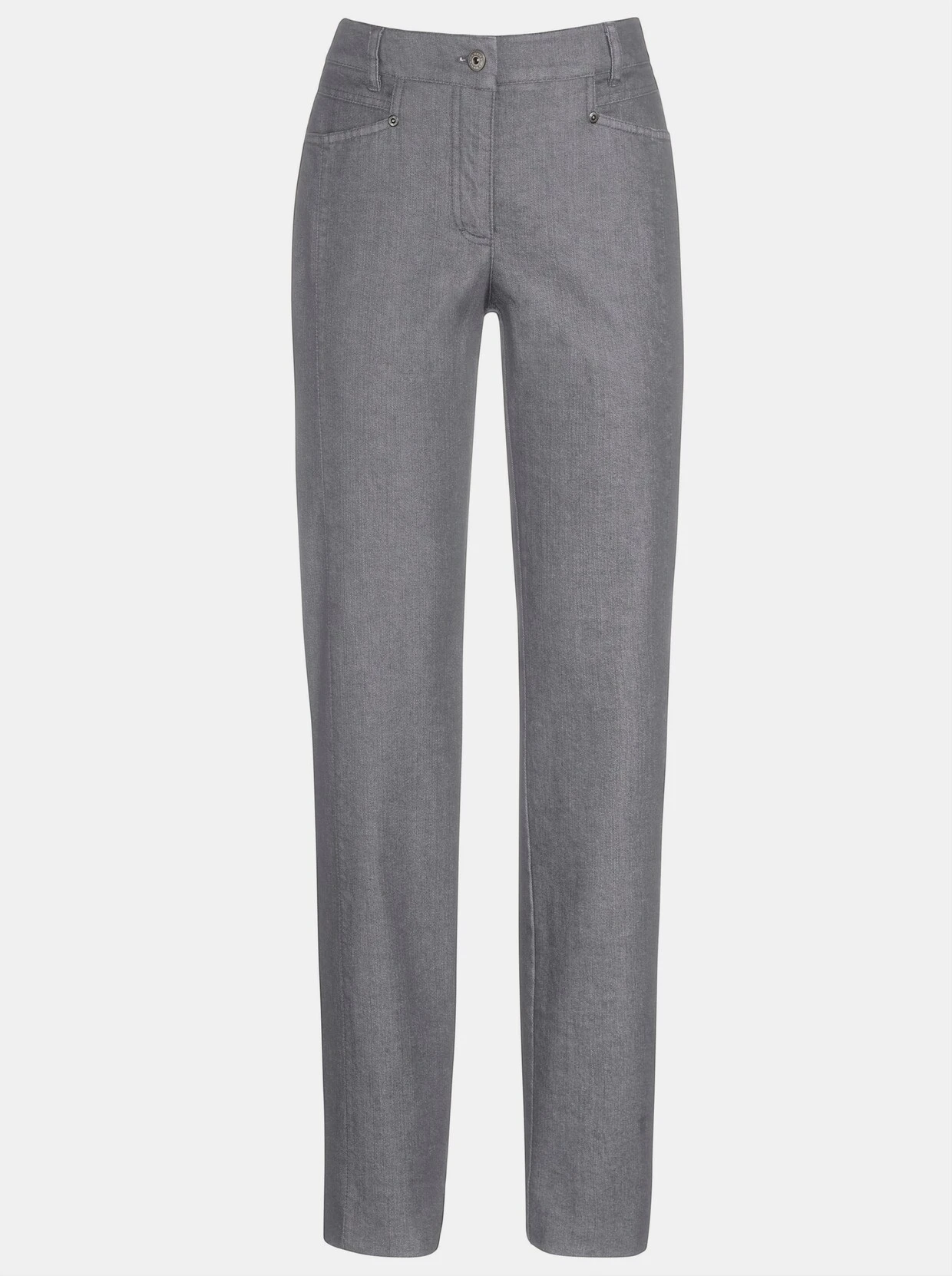 Cosma Gerade Jeans In Grau – Bild 4