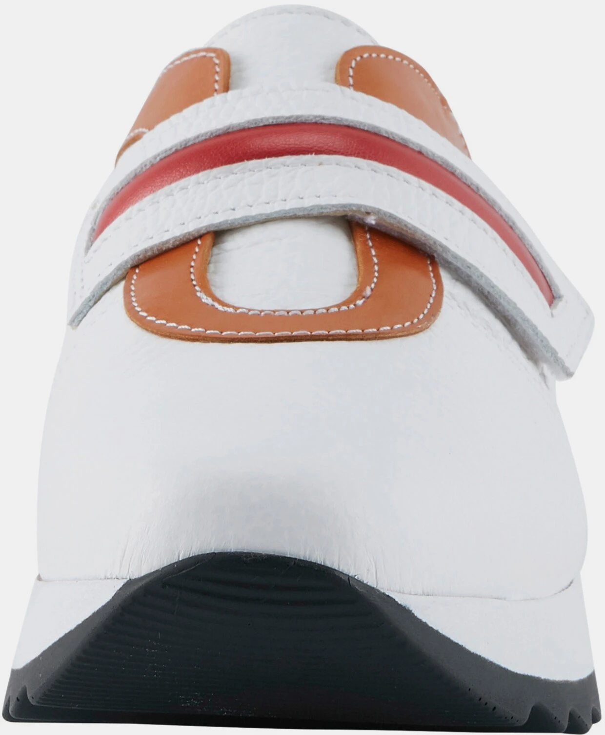 Heine Sneaker In Weiß-blutorange – Bild 2