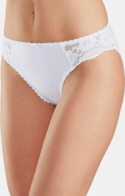 Petite Fleur Jazz-Pants Slips In Rot, Schwarz, Weiß