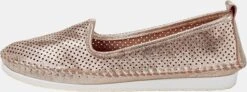 Andrea Conti Slipper In Rosé-metallic
