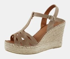 Heine Keilespadrilles In Beige