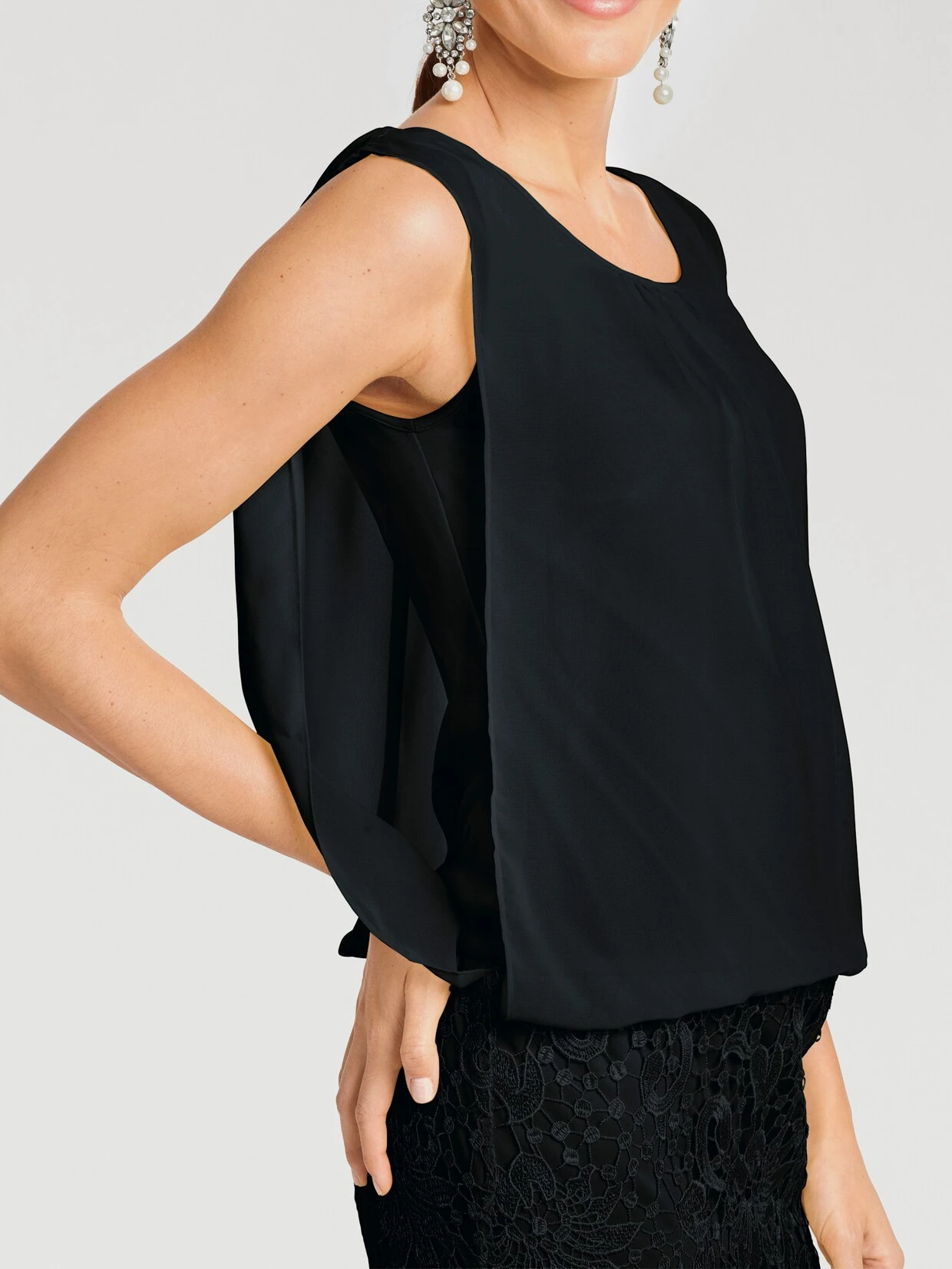 Heine Spitzenkleid In Schwarz – Bild 5