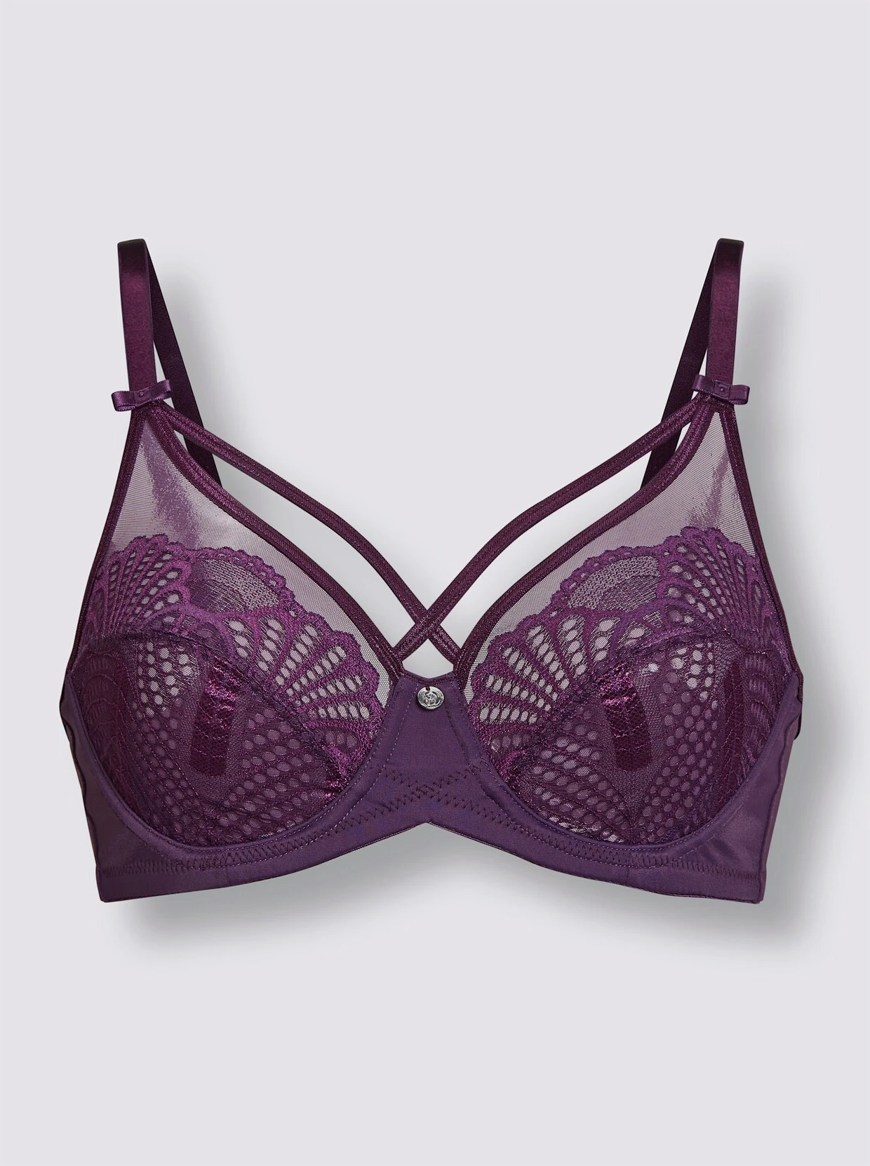 Wäschepur Bügel-BH In Traube – Bild 4