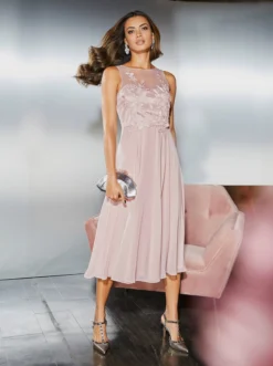 Heine Cocktailkleid In Puder