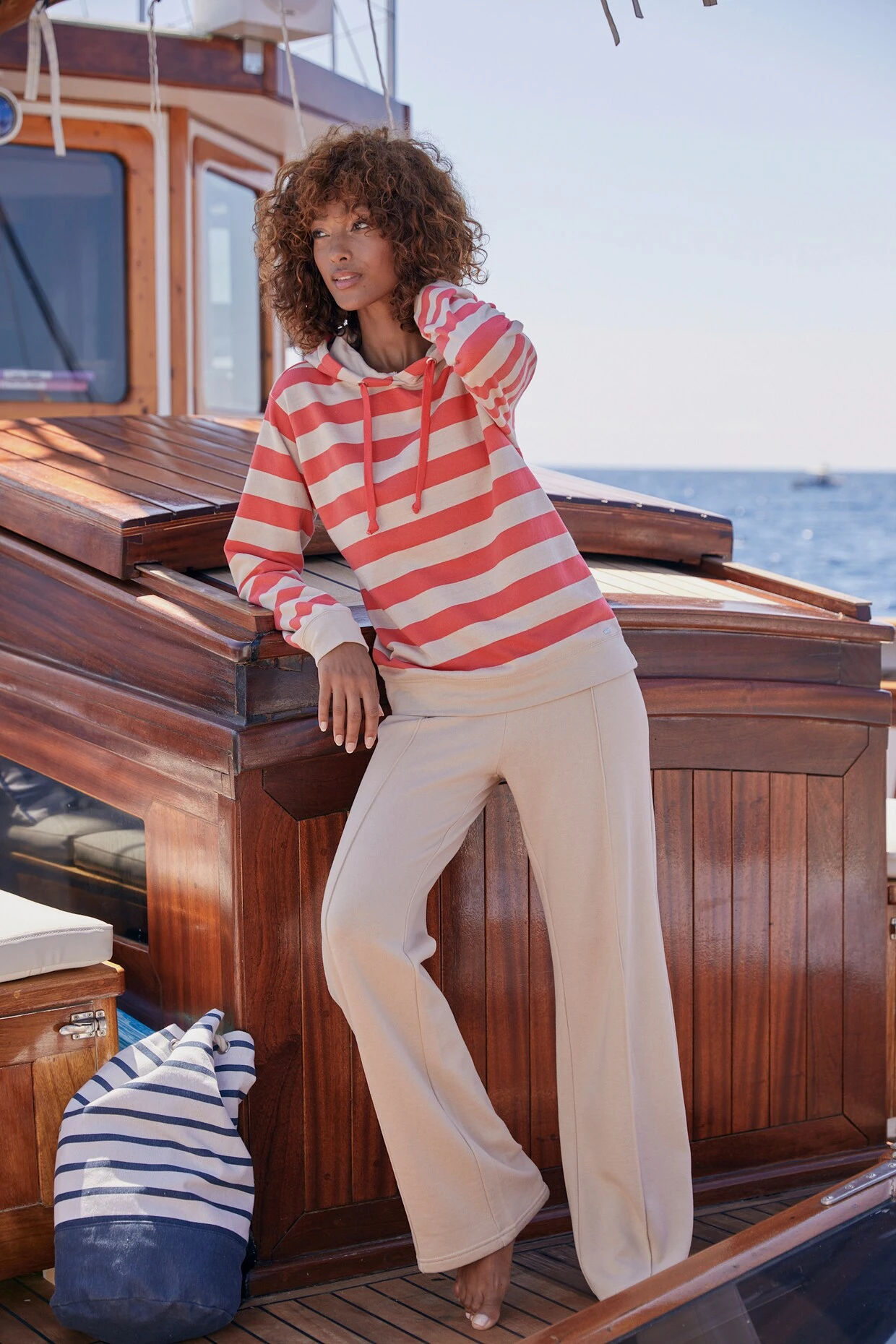 H.I.S Sweatpants In Nougat – Bild 2