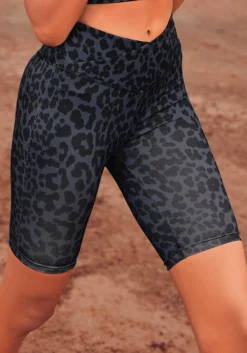 LASCANA ACTIVE Radlerhose In Anthrazit-schwarz