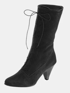 Heine Schnürstiefel In Schwarz