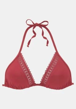 S.Oliver Triangel-Bikini-Top In Rostrot