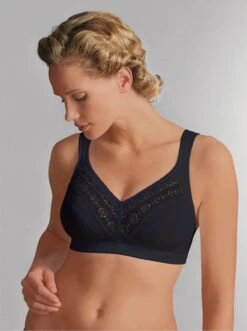 Swegmark Entlastungs-BH Ohne Bügel In Schwarz