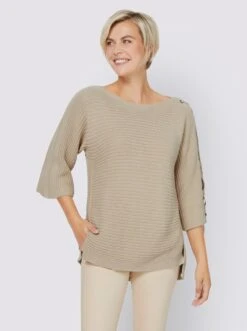 Heine Pullover In Sand