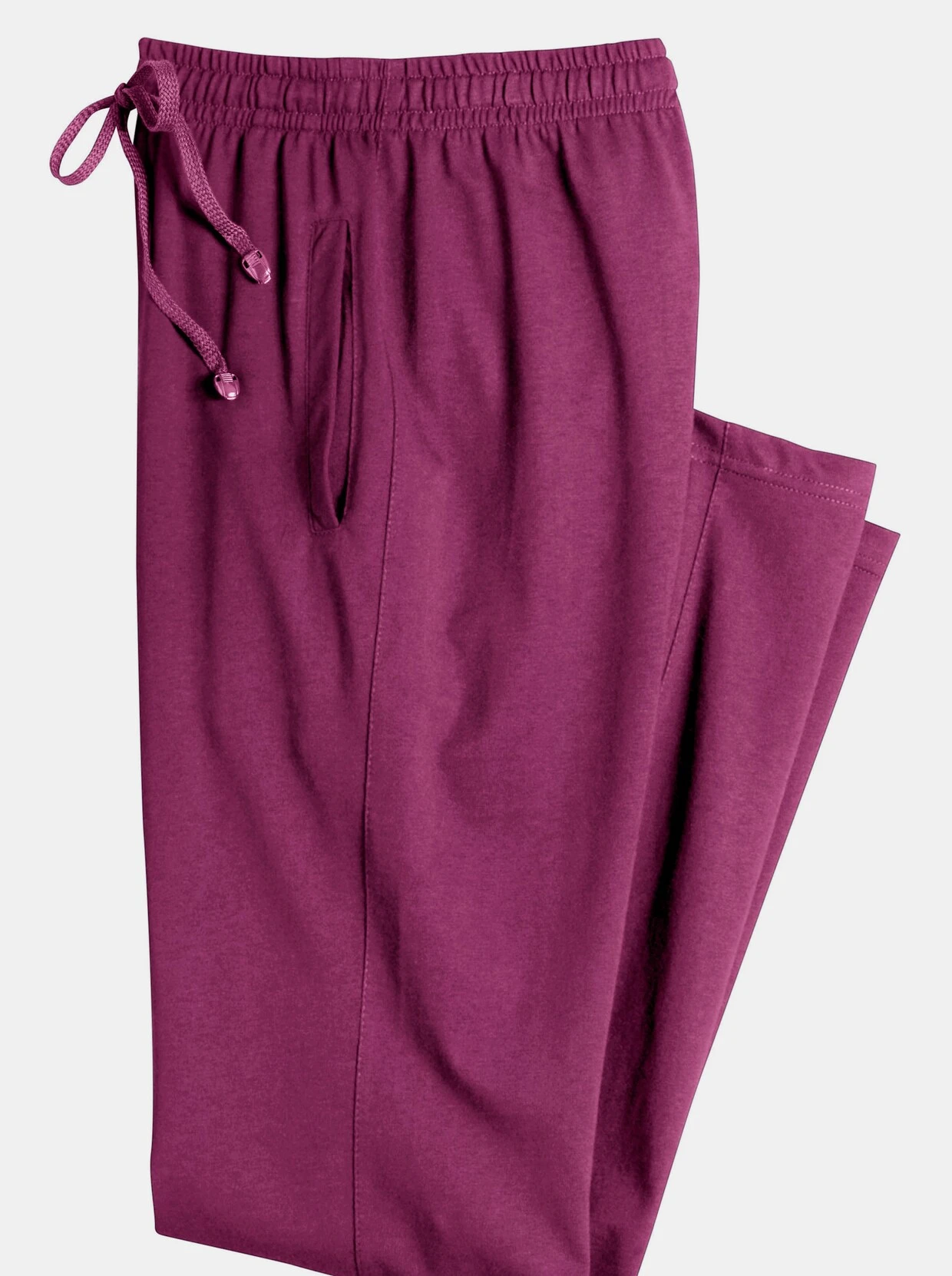 Catamaran Sports Freizeithose In Schwarz + Malve – Bild 4