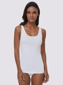 Wäschepur Achseltop In 3 Stück Weiß