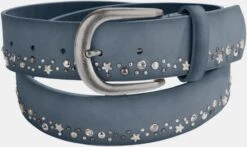 Heine Gürtel In Blau-silberfarben