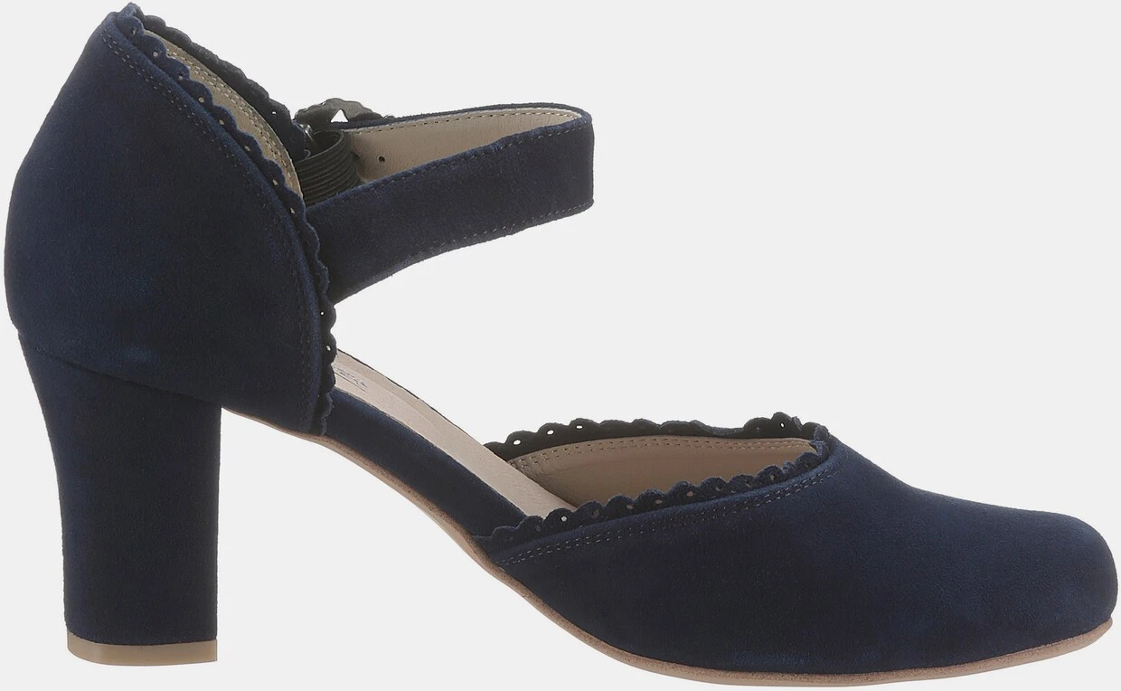 Hirschkogel Pumps In Dunkelblau – Bild 3