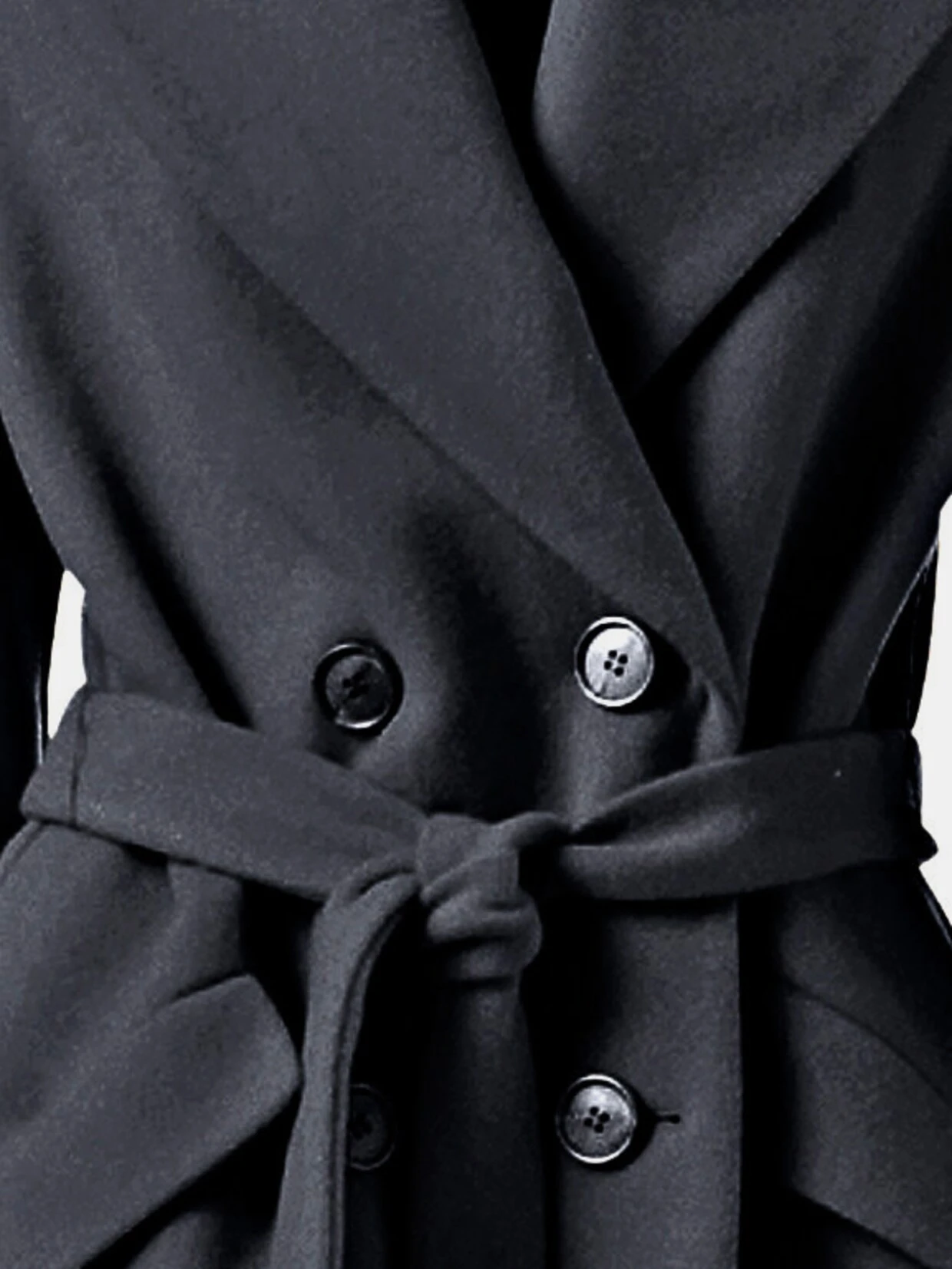 Heine Woll-Jacke In Marine – Bild 5