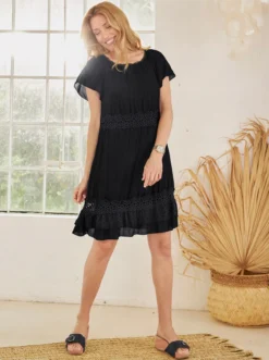 Heine Kleid In Schwarz