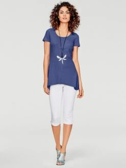 Heine Longshirt In Bleu