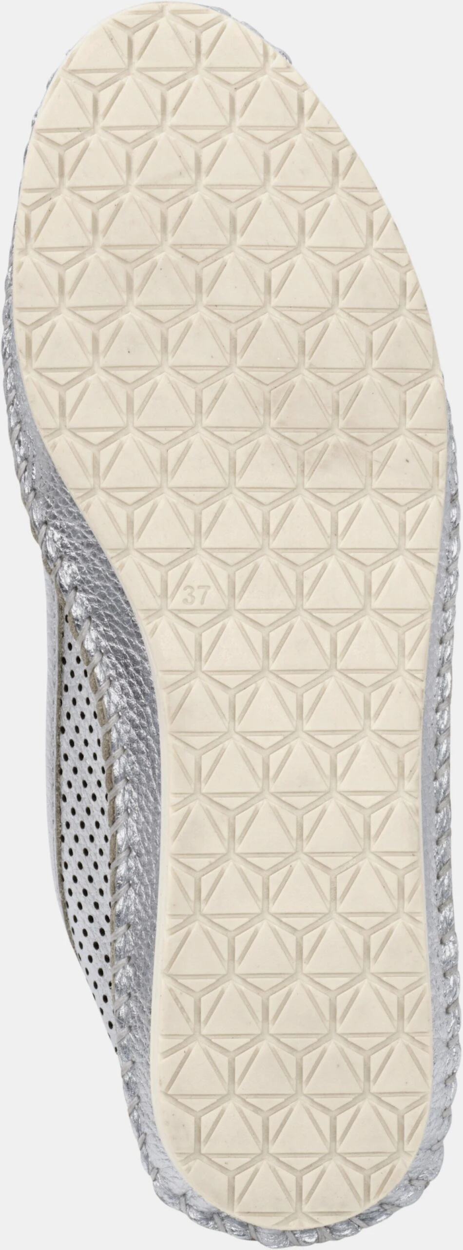 Andrea Conti Slipper In Silberfarben – Bild 6