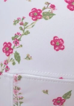 Petite Fleur Entlastungs-BH In Bedruckt+weiß