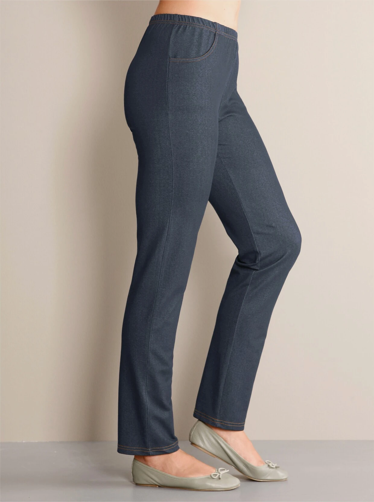 Freizeithose In Jeansblau – Bild 2