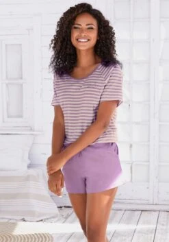 Vivance Dreams Shorty In Lila