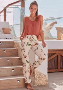 Buffalo Blusentop In Rostrot