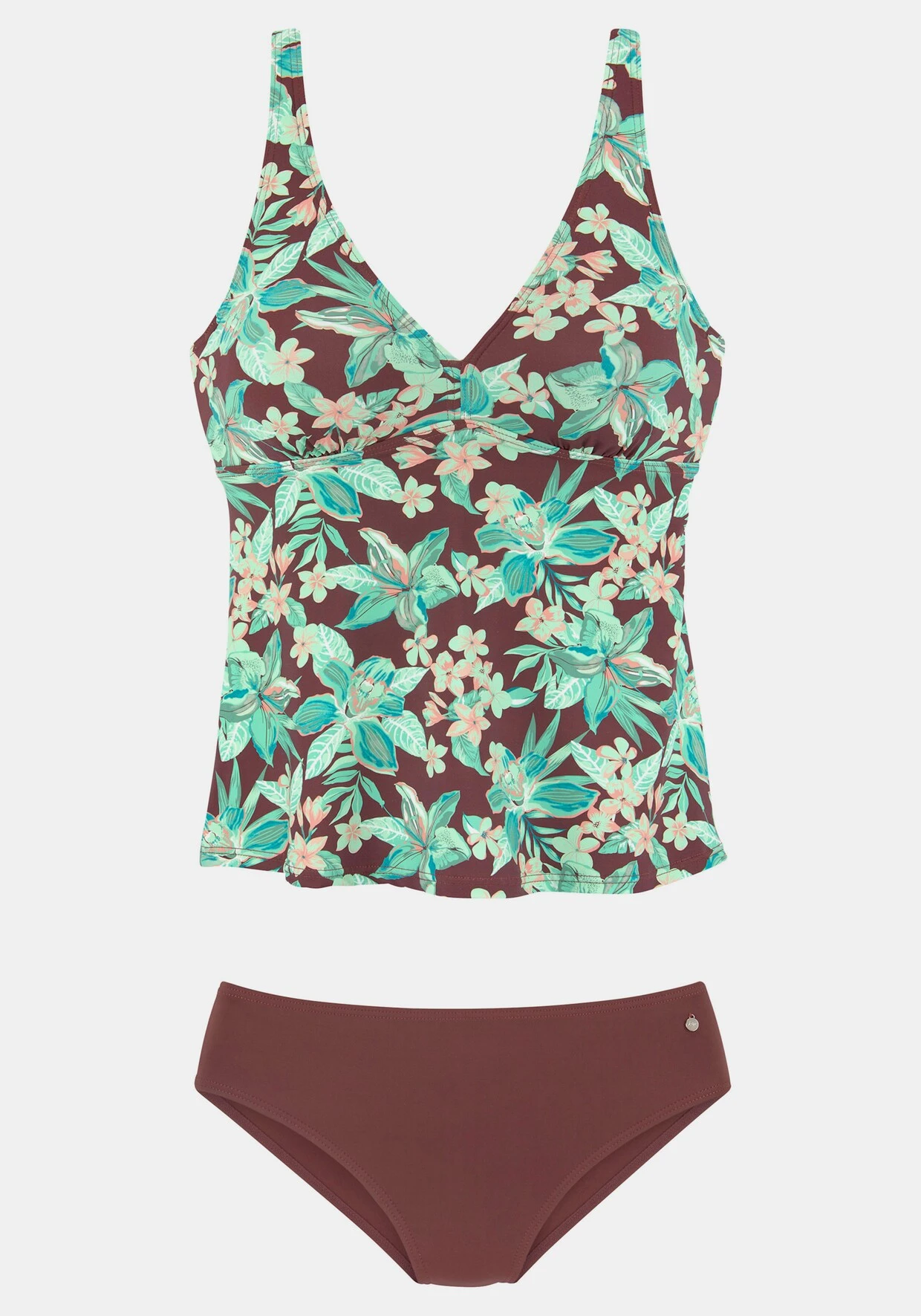 S.Oliver Bügel-Tankini In Braun-mint – Bild 2