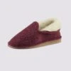 Hausschuh In Rot-meliert