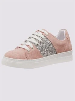 Heine Sneaker In Rose-puder-bleu