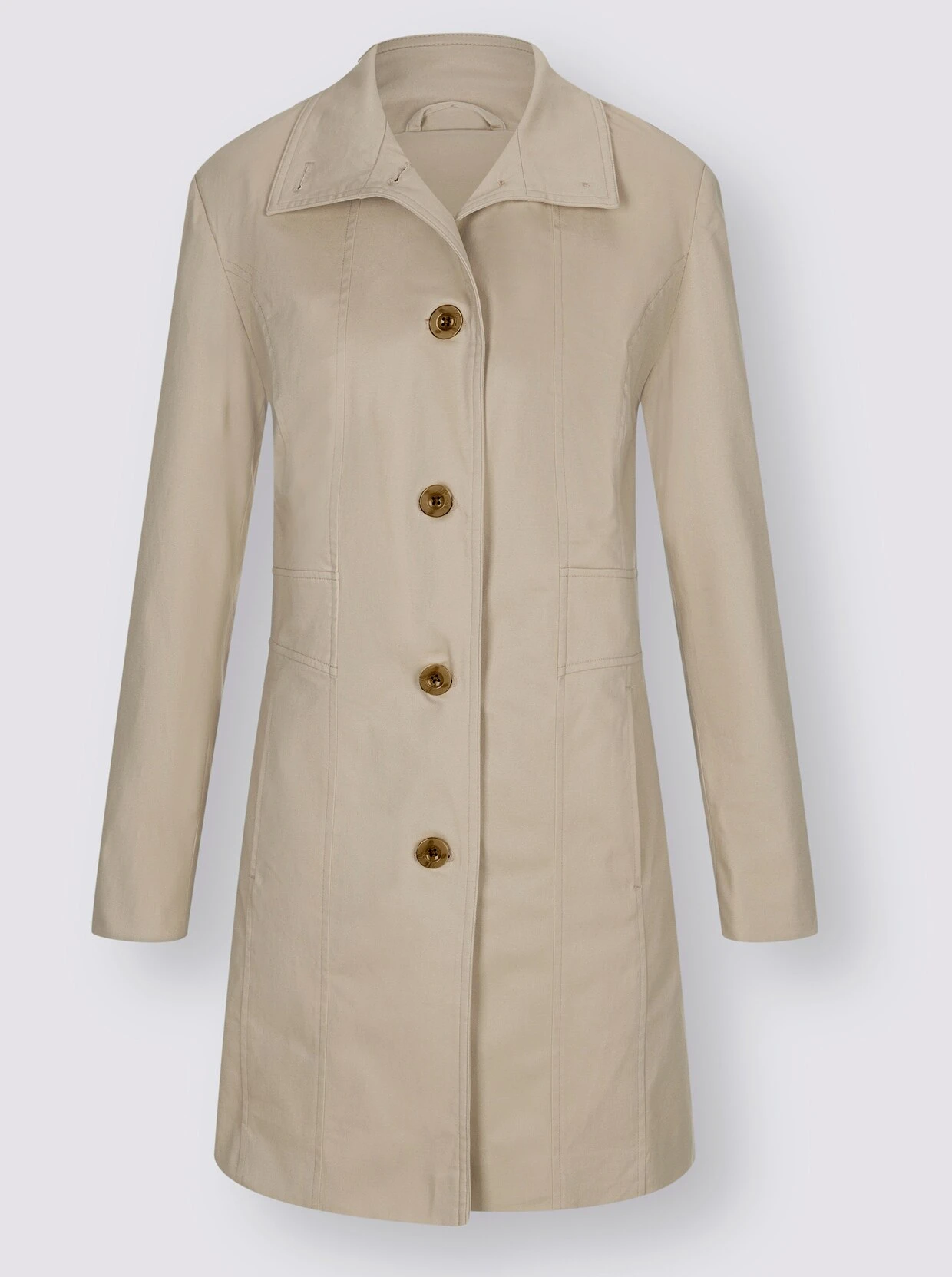 Jacke In Beige – Bild 4