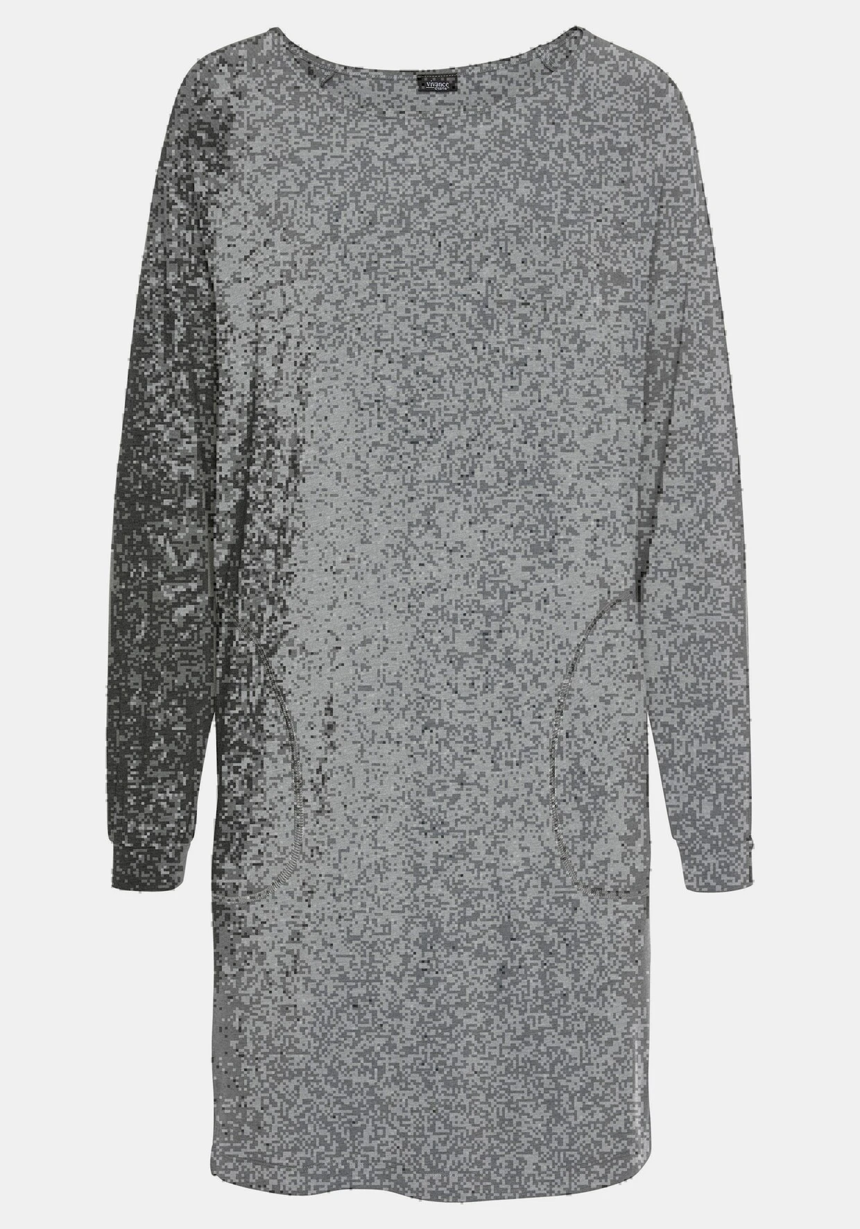 Vivance Dreams Sleepshirt In Melange-dunkelgrau – Bild 3