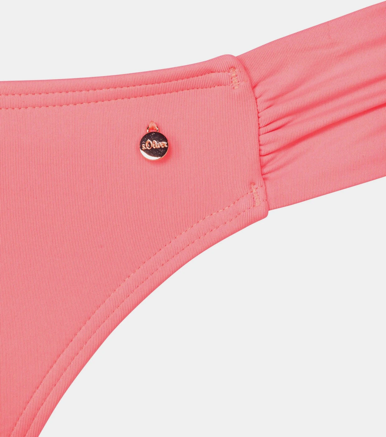 S.Oliver Bügel-Bandeau-Bikini In Apricot-neon – Bild 3