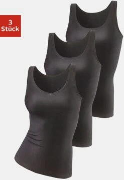 Petite Fleur Achselhemd In Schwarz