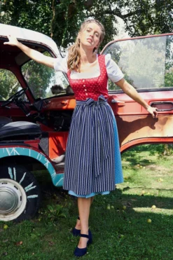 Love Nature Dirndl In Rot