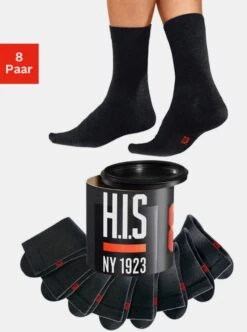 H.I.S Socken In Schwarz
