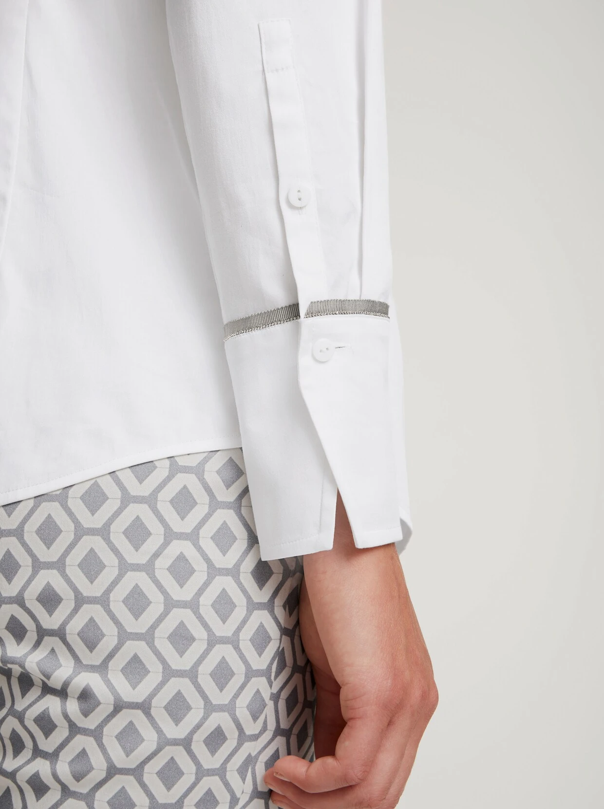 Heine Hemdbluse In Ecru – Bild 5