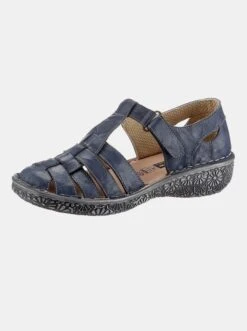 Loretta Klettschuh In Jeansblau